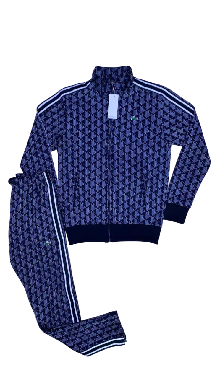 TRACKSUIT Lacoste monogram black