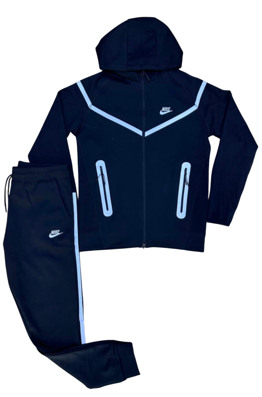 Nike tech black-white electric