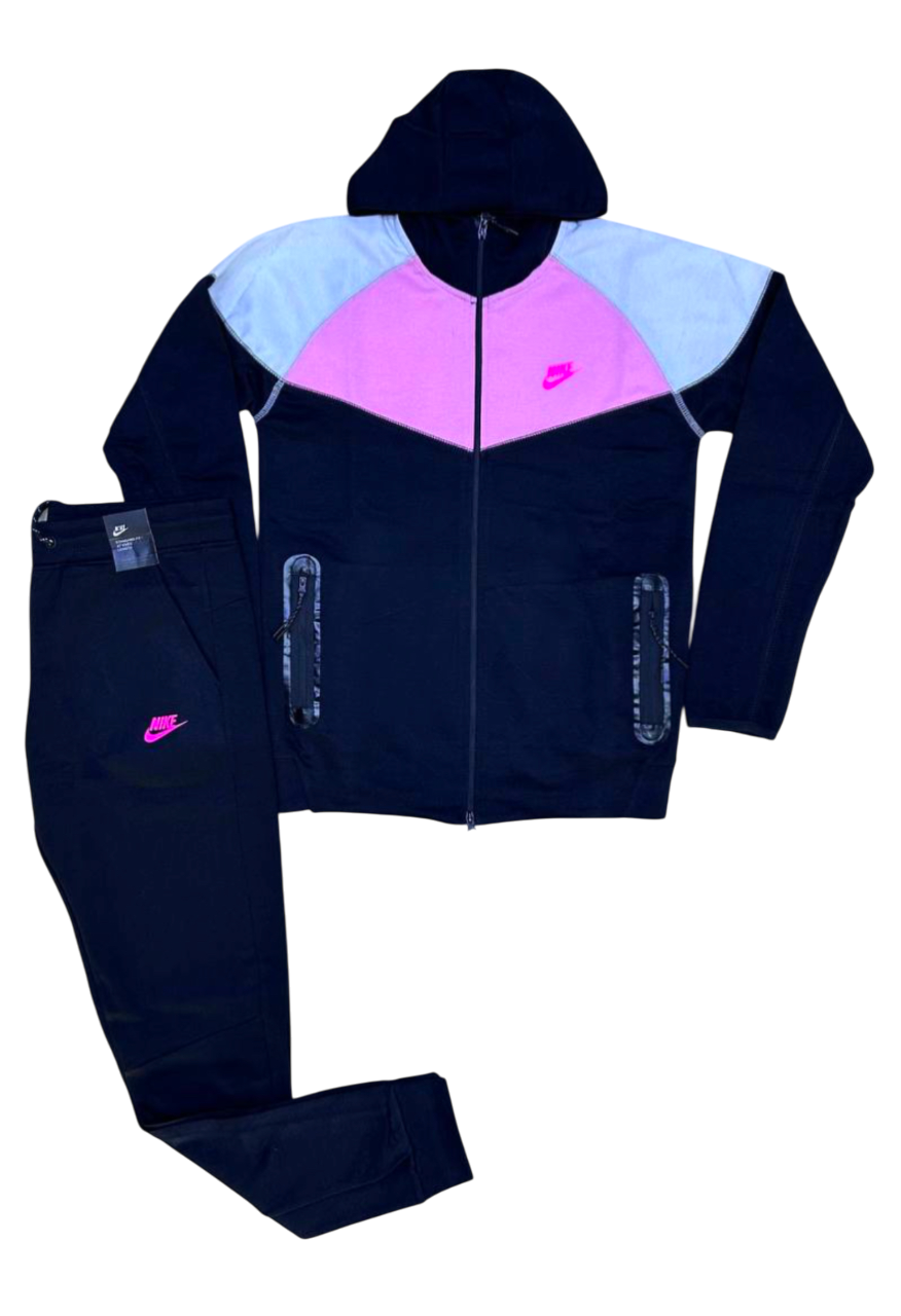Nike tech black-pink-white