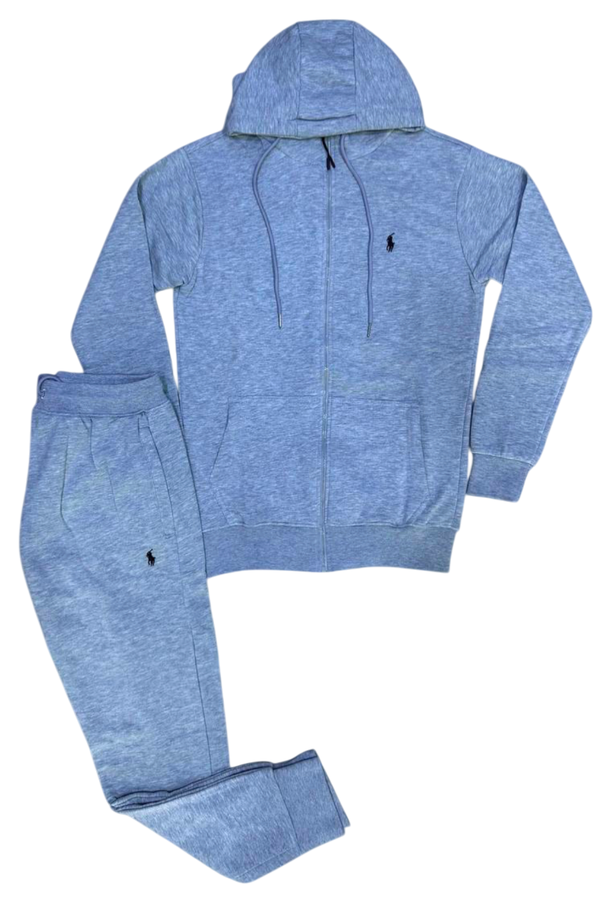 Tracksuit polo ralph lauren grey