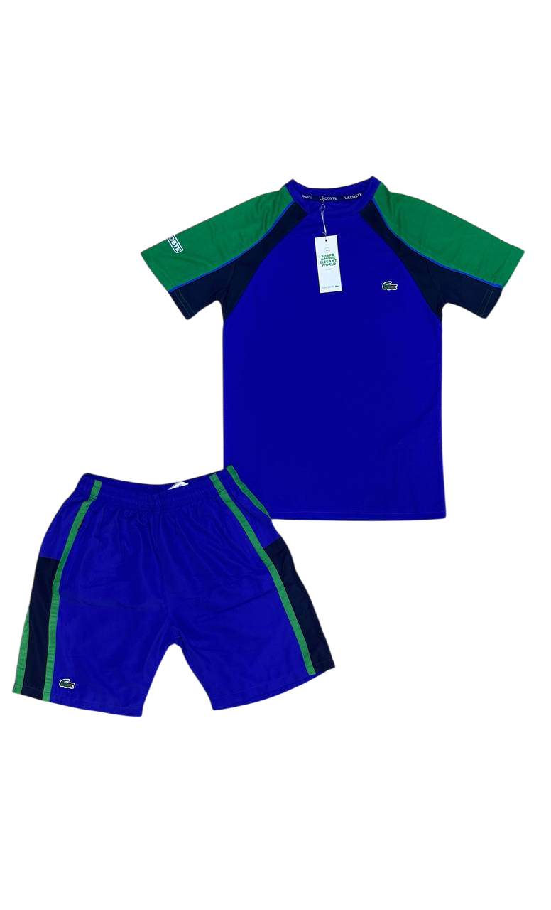 Complete summer Lacoste blue-green