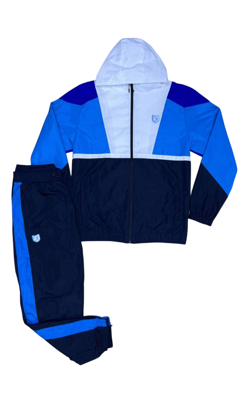 TRACKSUIT FK BLUE BLACK WHITE