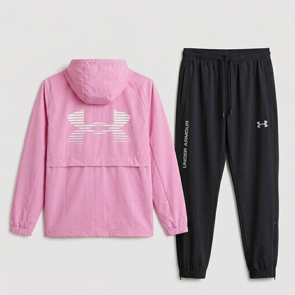 Tracksuit Under Armour pink black