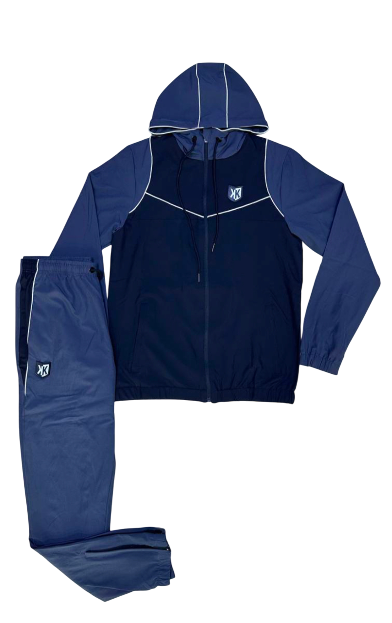 Tracksuit Footkorner grey-black