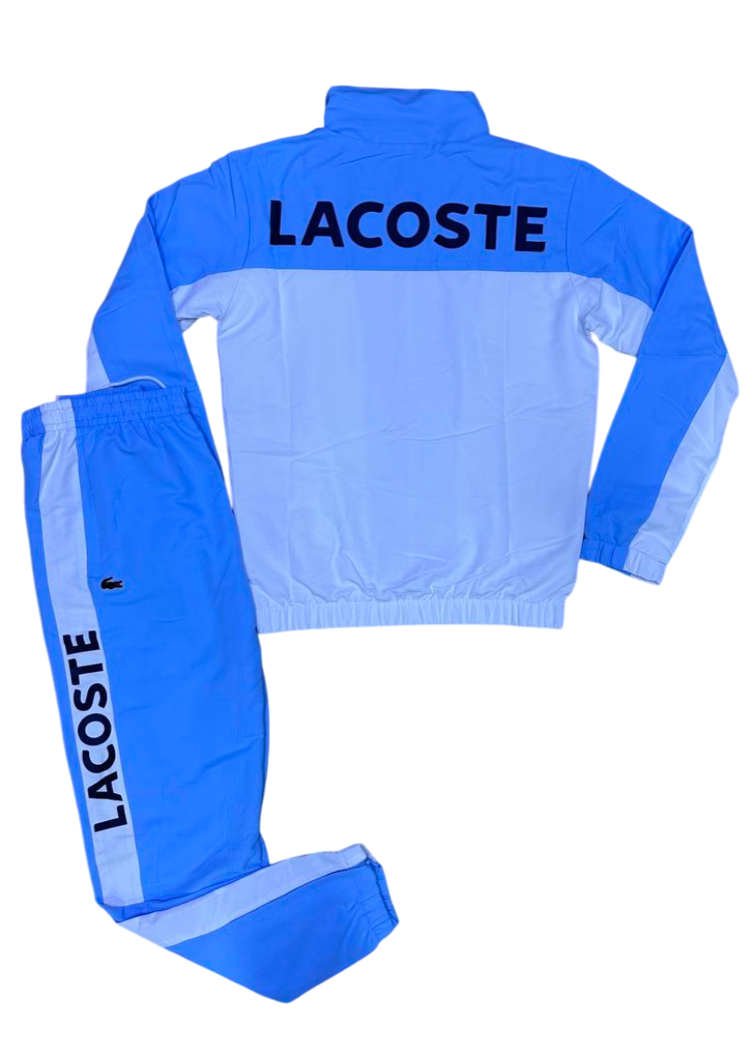 Tracksuit Lacoste sky blue-white