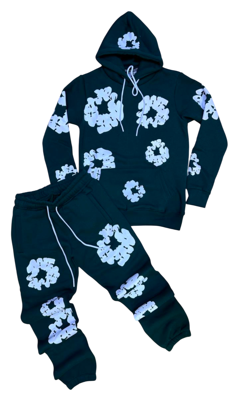 Tracksuit Denim Dears Green