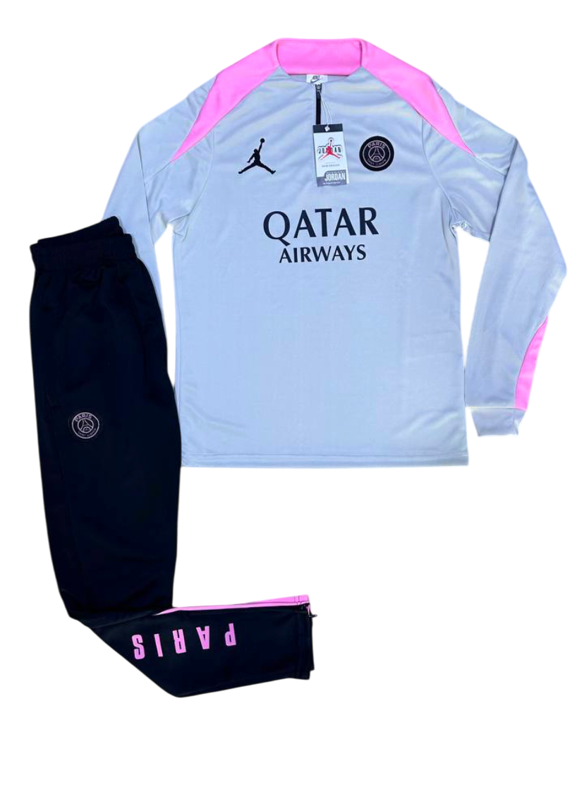 Tuta PSG grey-pink 2025