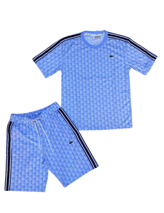 Complete Summer Lacoste Monogram sky-blue