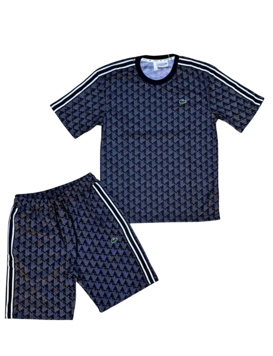 Complete Summer Polo Lacoste Monogram black
