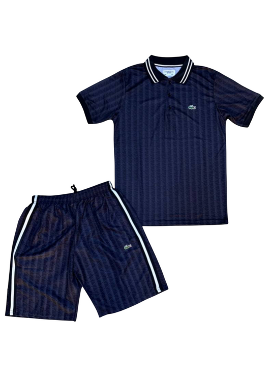 Complete Summer Polo Lacoste Monogram black