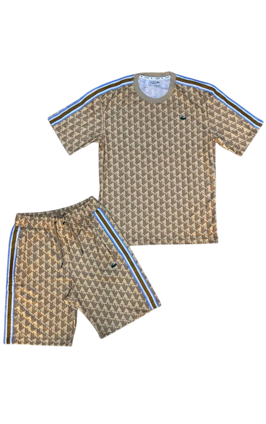 Complete Summer Lacoste Monogram beije