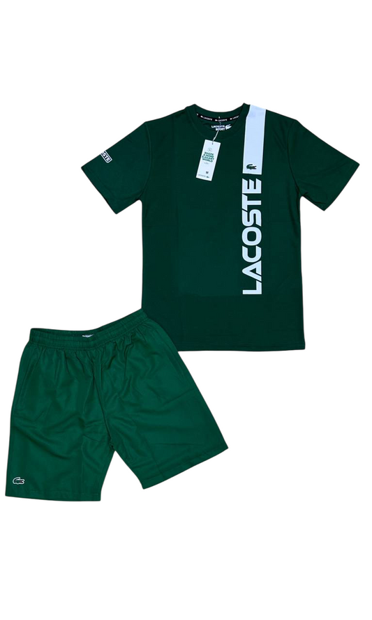 Complete summer Lacoste green white