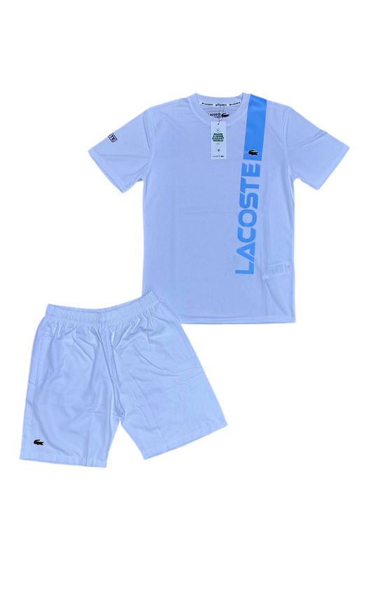 Complete summer Lacoste white-sky blue