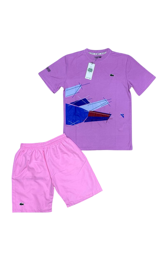 Complete summer Lacoste pink
