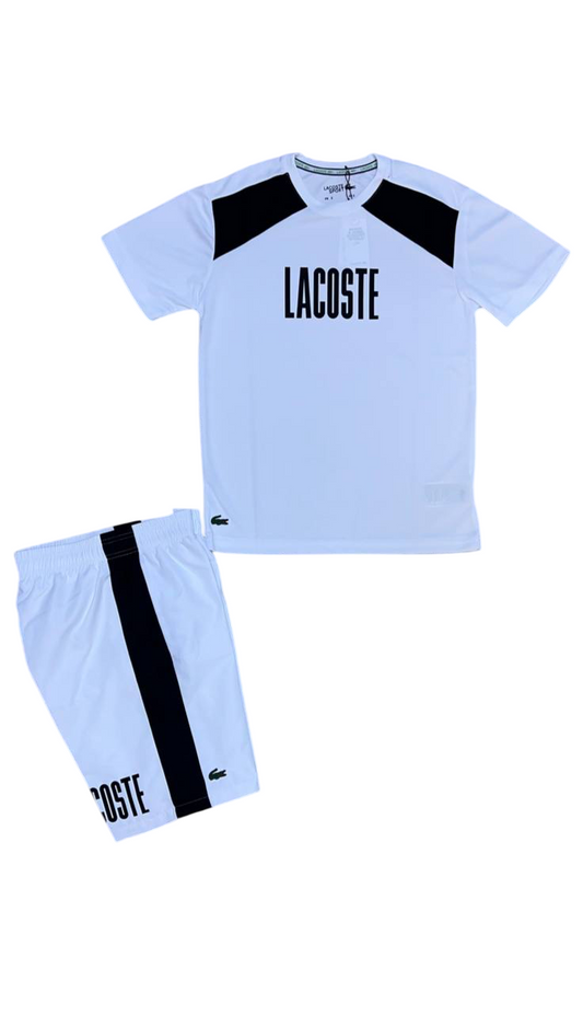 Complete summer Lacoste white black
