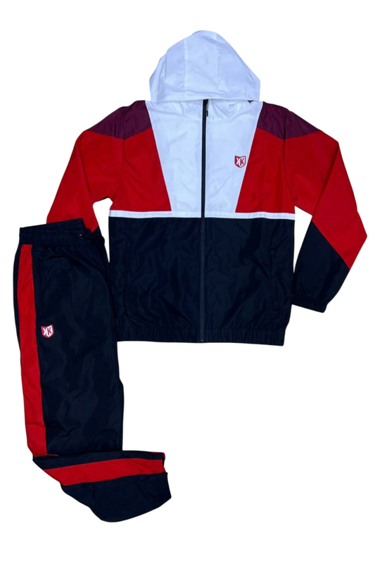 TRACKSUIT FK RED WHITE BLACK
