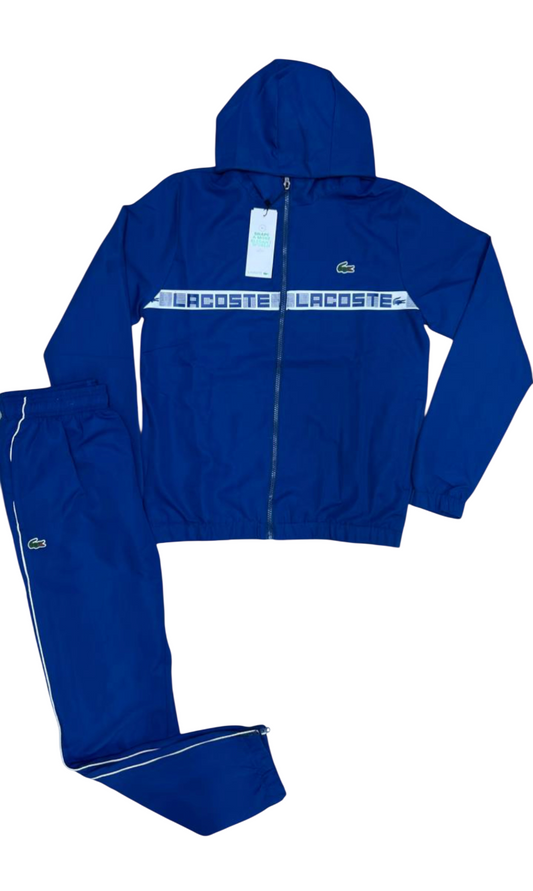 Tracksuit Lacoste blue white
