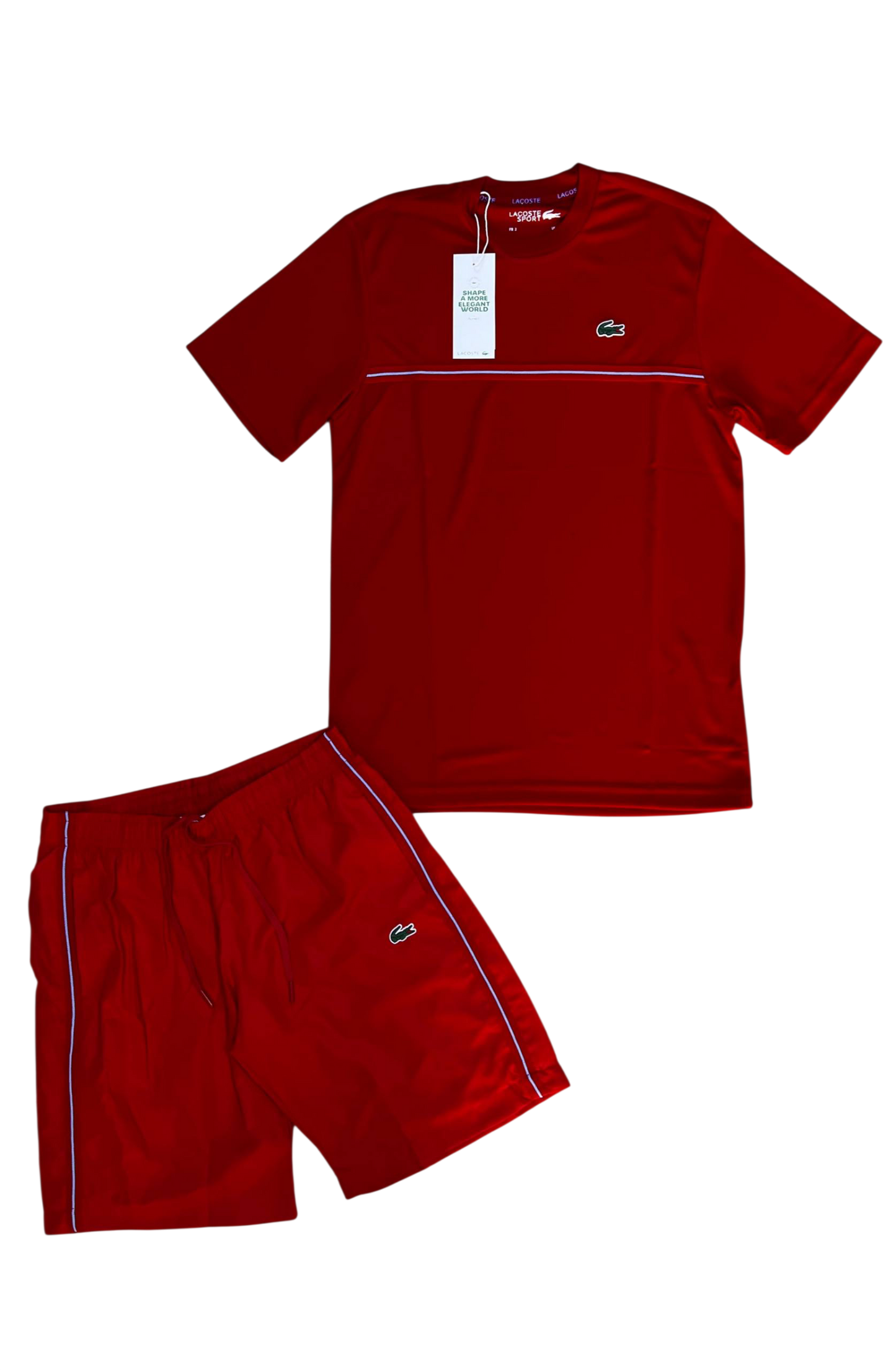 Complete summer Lacoste red