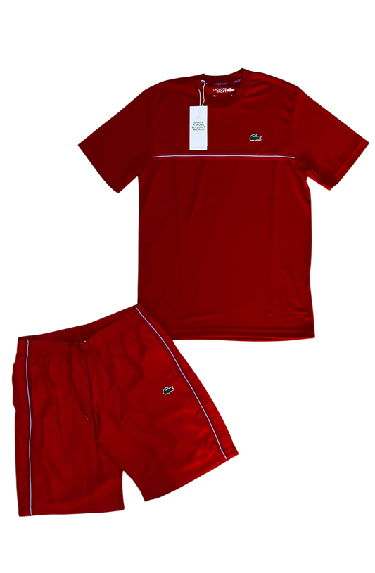 Complete summer Lacoste red
