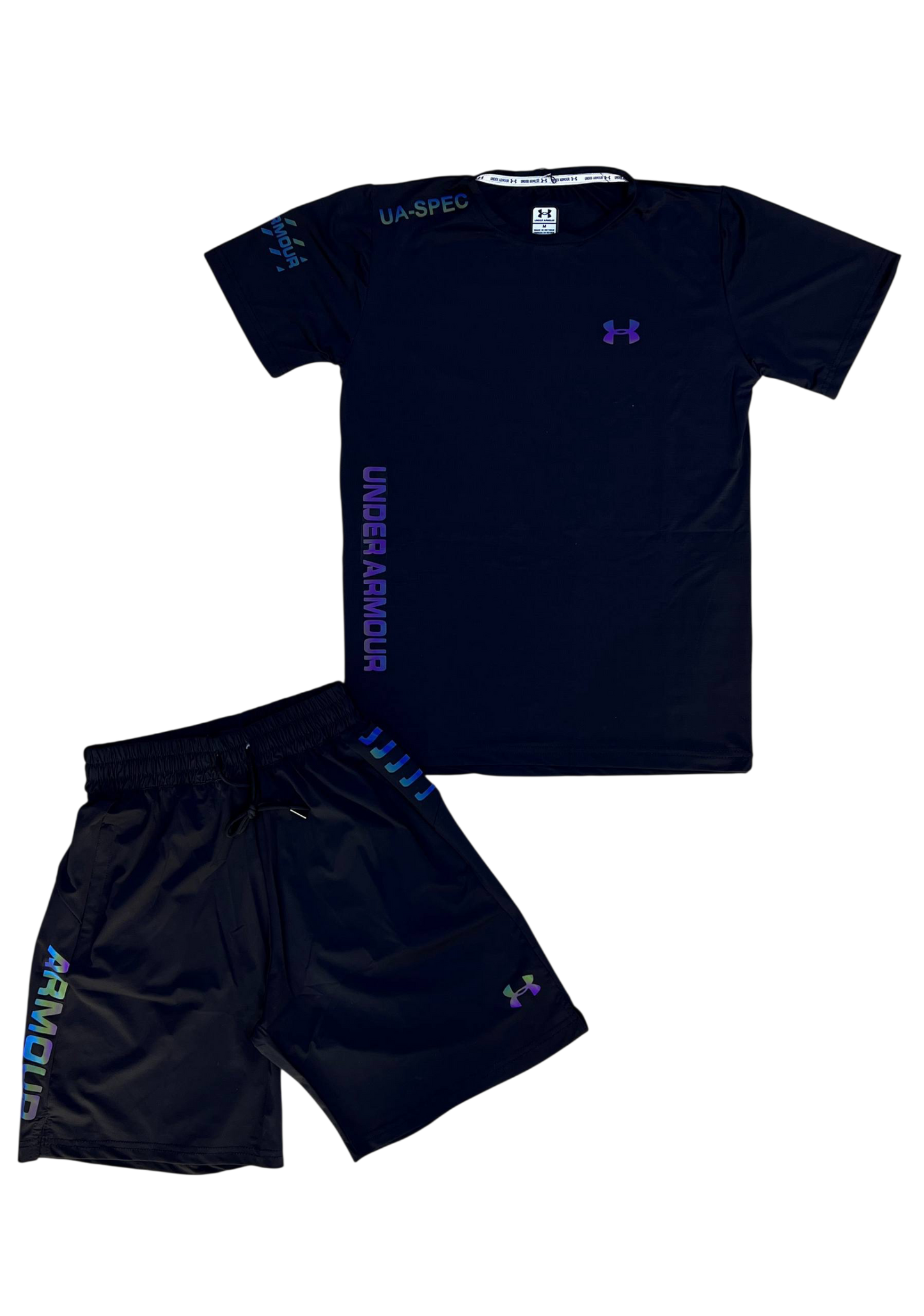 Complete summer Under Armour black reflect