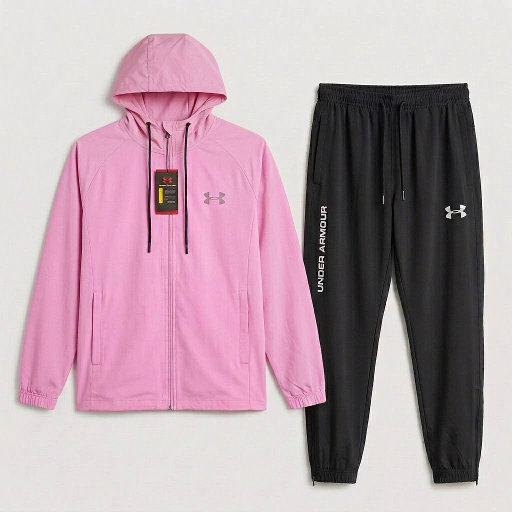 Tracksuit Under Armour pink black
