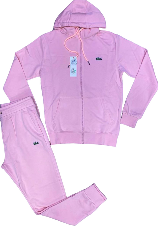 Tracksuit Lacoste pink