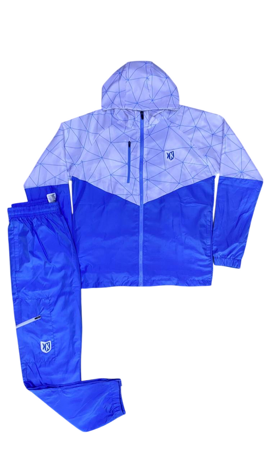 Tracksuit FK spider white-sky blue