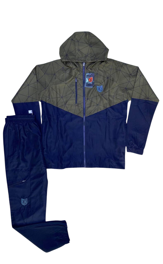 Tracksuit FK spider Green-Black
