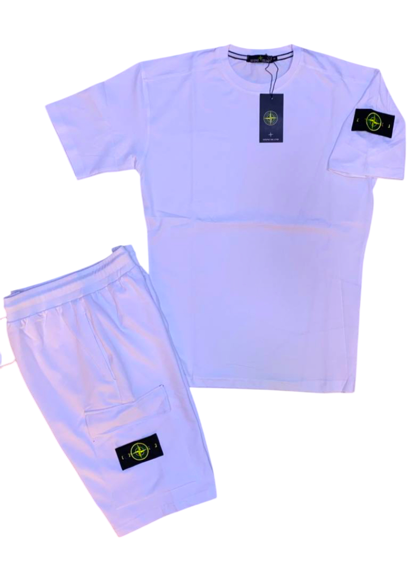 Complete Summer Stone Island white