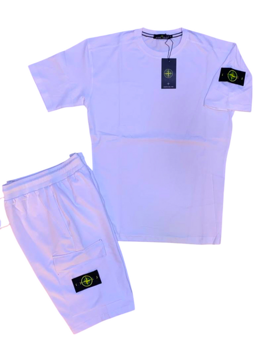 Complete Summer Stone Island white